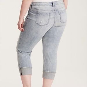 torrid Jeans - TORRID SIZE 20 BOYFRIEND JEAN LACE UNDERLAY torrid Jeans - TORRID SIZE 20 BOYFRIEND JEAN LACE UNDERLAY
